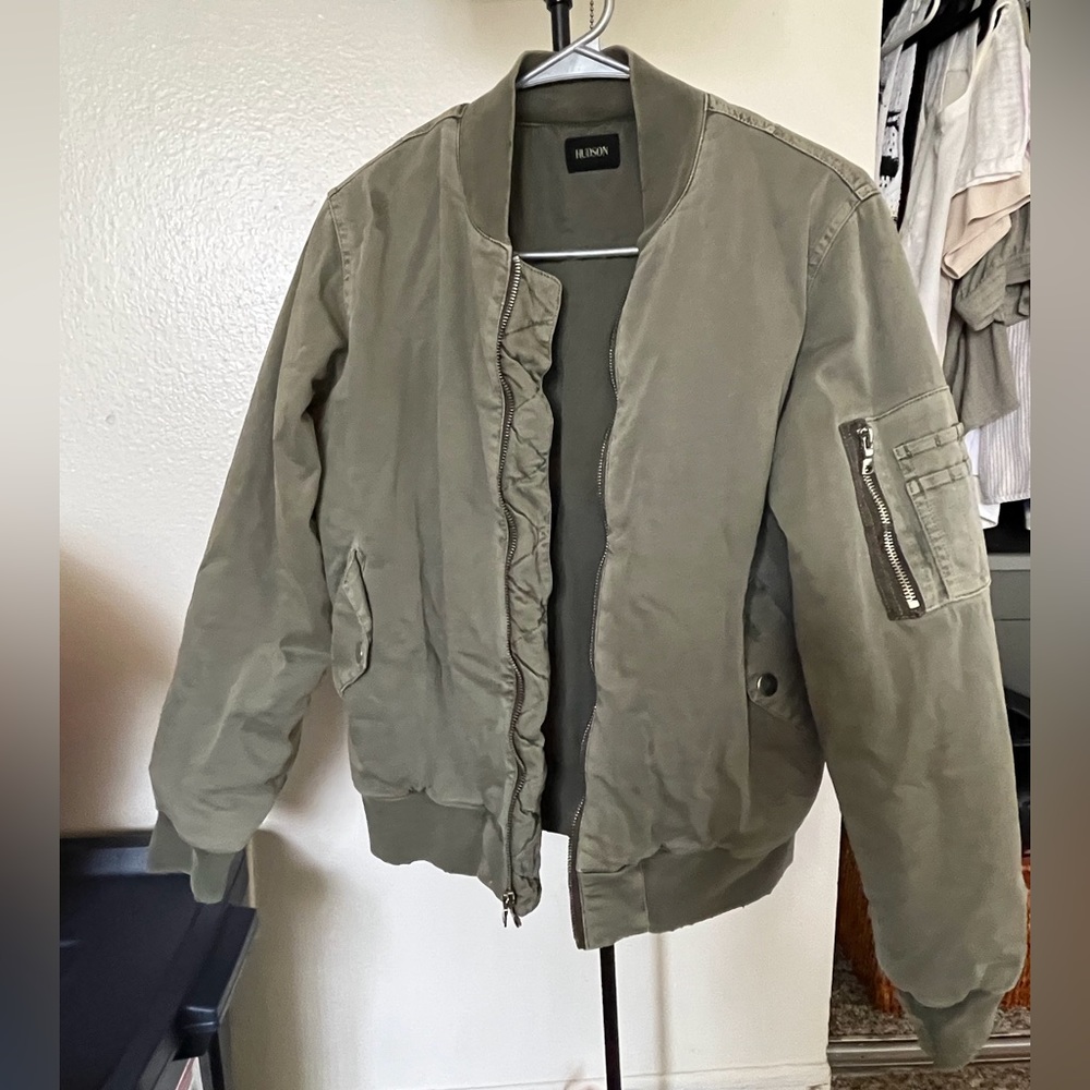 Hudson Jeans Gene Puffy Bomber
